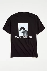 Mac Miller B&W Photo Graphic Tee