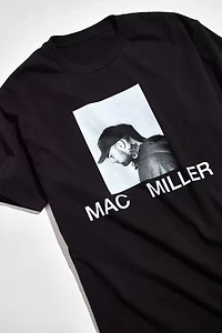 Mac Miller B&W Photo Graphic Tee