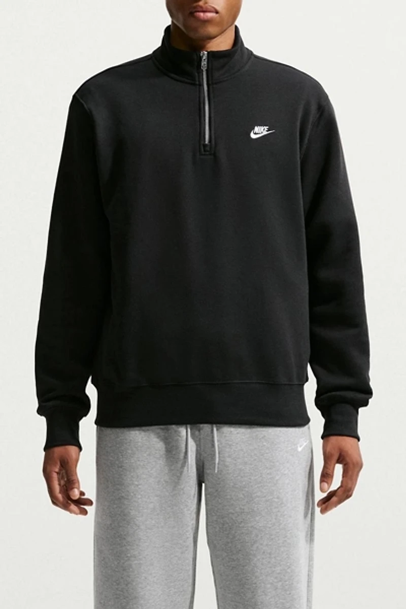 Nike Club Fleece Half Zip Sweatshirt