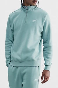 Nike Club Fleece Half Zip Sweatshirt