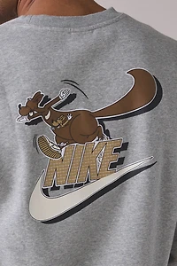 Nike Club Sportswear Fleece Crew Neck Sweatshirt