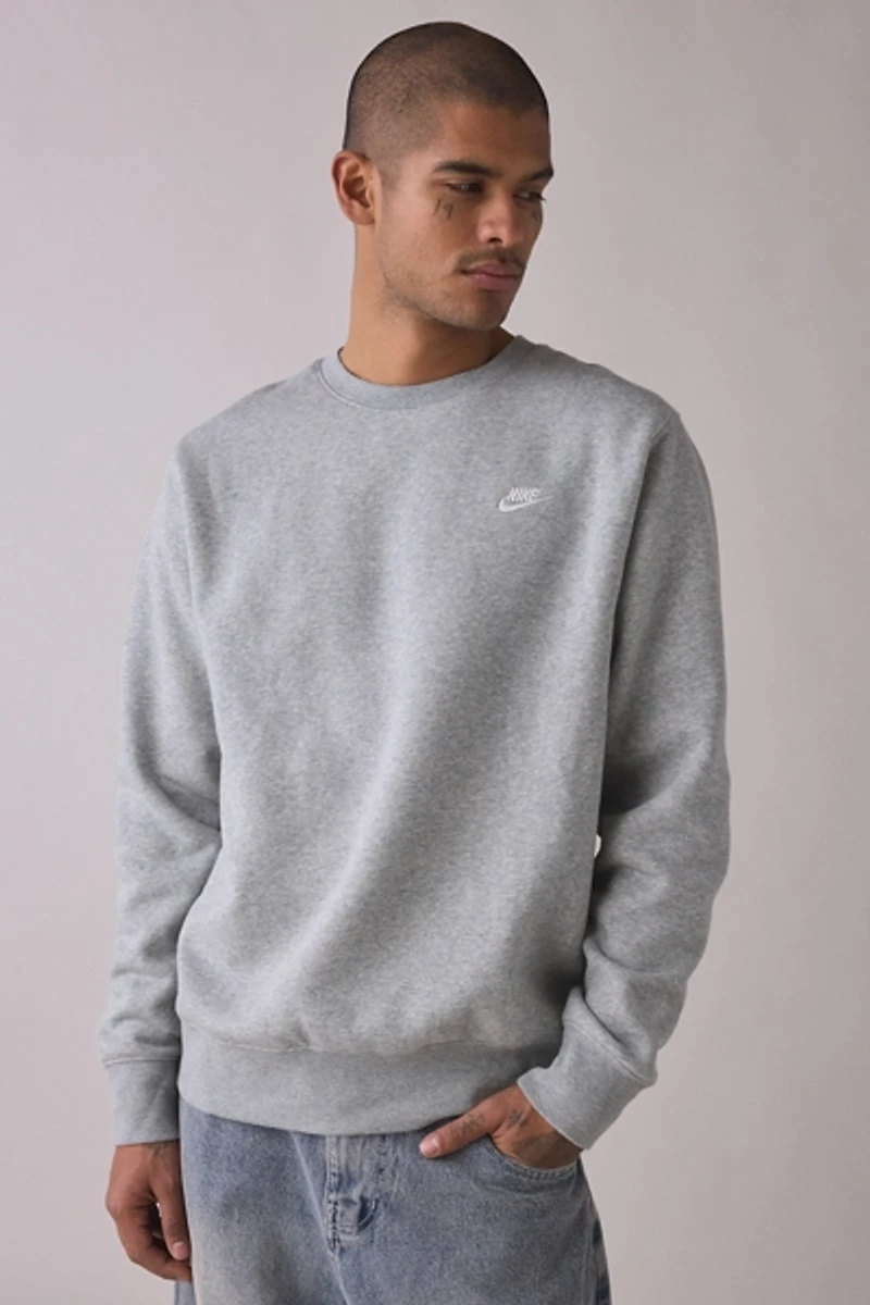 Nike Club Sportswear Fleece Crew Neck Sweatshirt