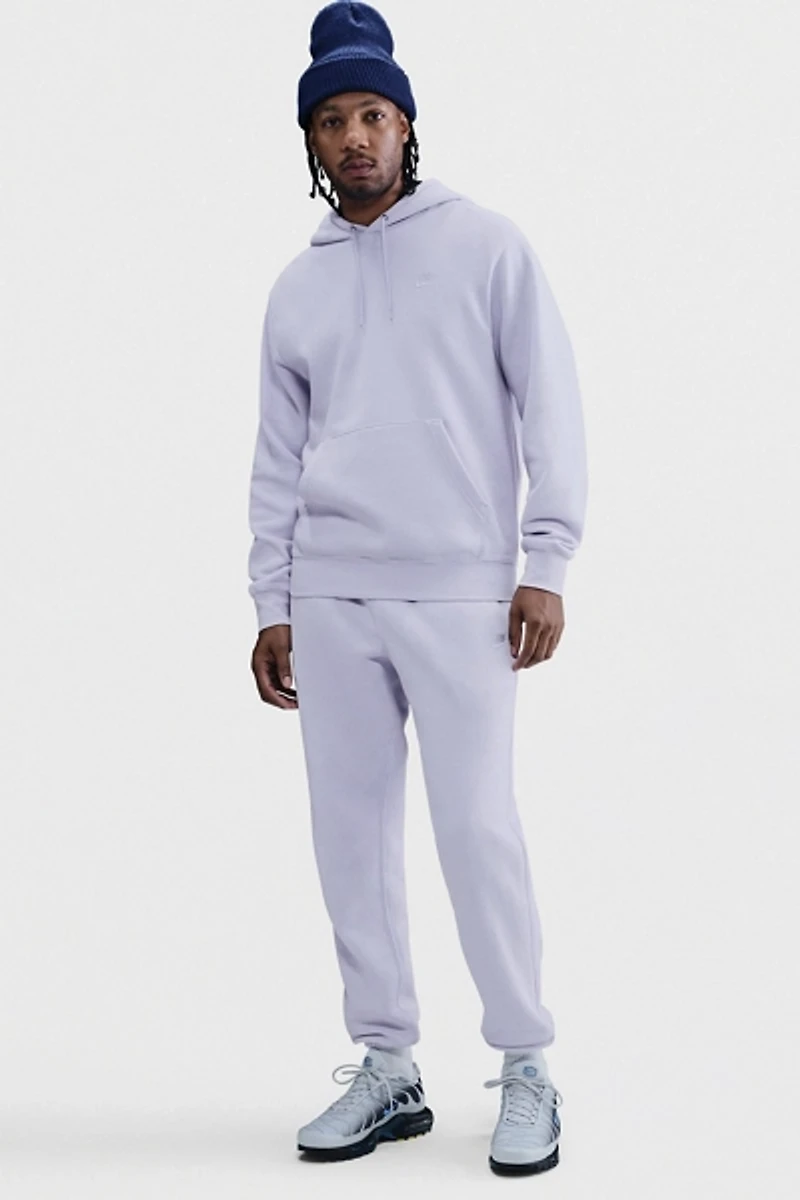 Nike Sportswear Club Washed Fleece Hoodie Sweatshirt