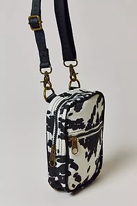 Thread Patterned Crossbody Bag