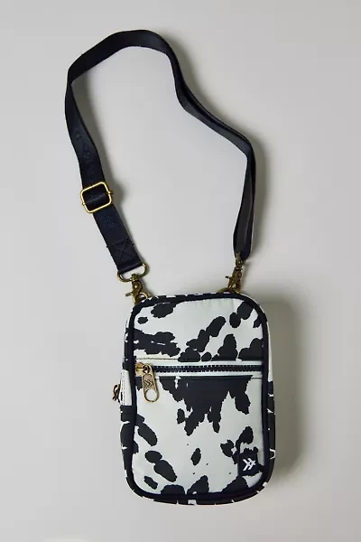 Thread Patterned Crossbody Bag