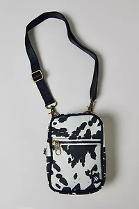 Thread Patterned Crossbody Bag