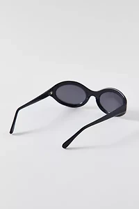 Vintage By UO Oval Wrap Sunglasses