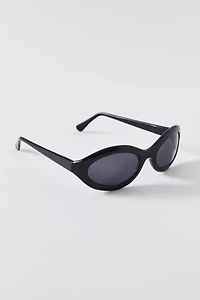 Vintage By UO Oval Wrap Sunglasses