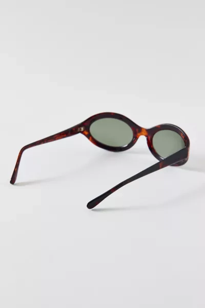 Vintage By UO Oval Wrap Sunglasses