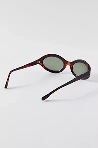 Vintage By UO Oval Wrap Sunglasses