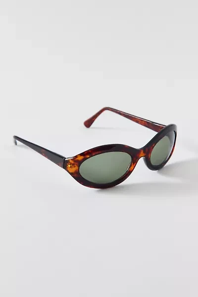 Vintage By UO Oval Wrap Sunglasses