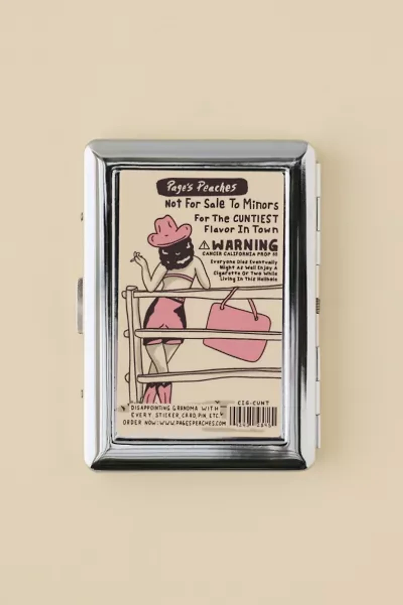 Page’s Peaches Metal Stash Case
