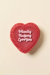 Fun Club Decorative Heart Cake Candle