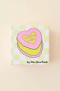 Fun Club Decorative Heart Cake Candle