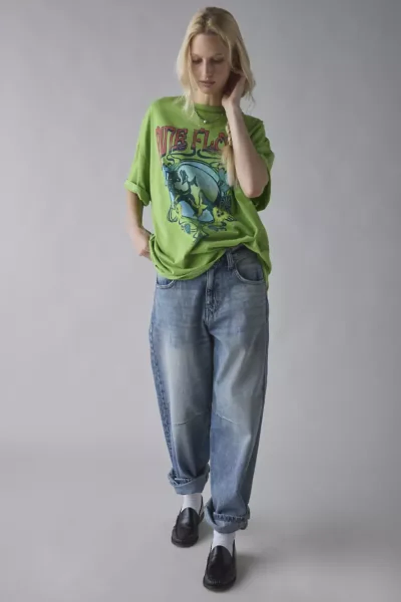 Pink Floyd Graphic Cotton T-Shirt Dress