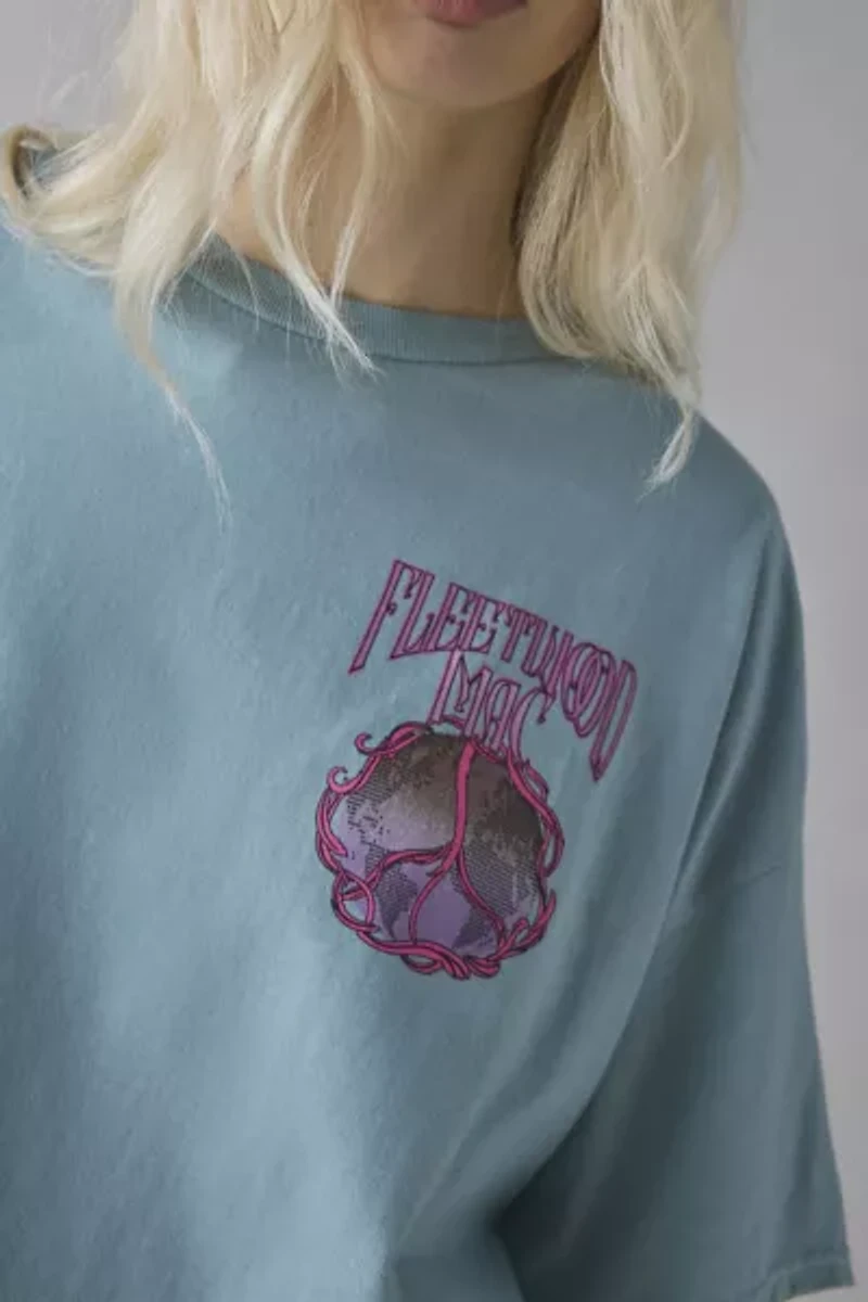 Fleetwood Mac Graphic Cotton T-Shirt Dress