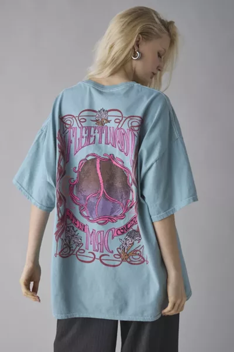Fleetwood Mac Graphic Cotton T-Shirt Dress