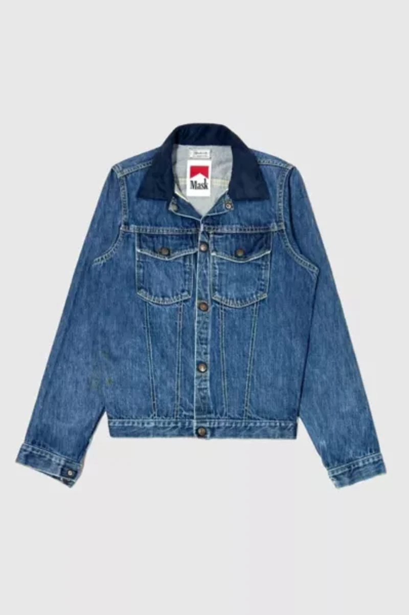 Vintage 1960's Madewell Selvedge  Denim Trucker Jacket