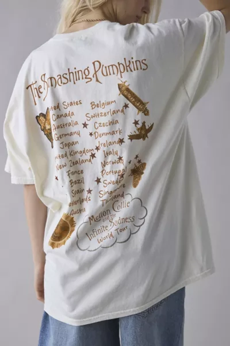 Smashing Pumpkins Graphic Cotton T-Shirt Dress