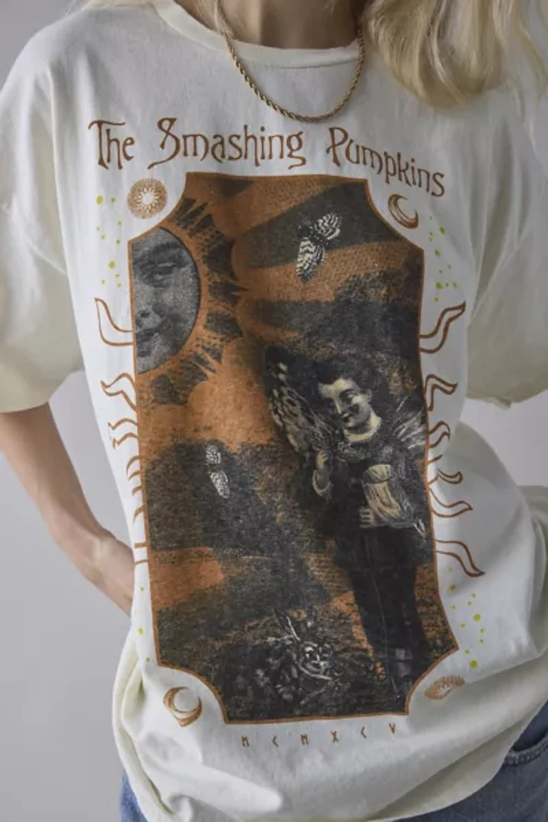 Smashing Pumpkins Graphic Cotton T-Shirt Dress