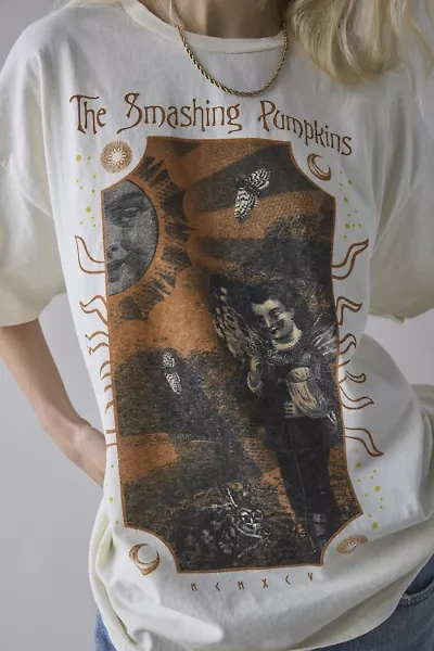 Smashing Pumpkins Graphic Cotton T-Shirt Dress