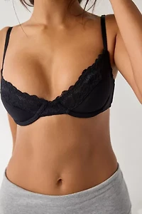 Out From Under Jazz Club Lace Trim Push-Up Bra