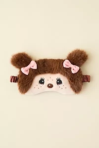 Monchhichi Fuzzy Character Sleep Mask