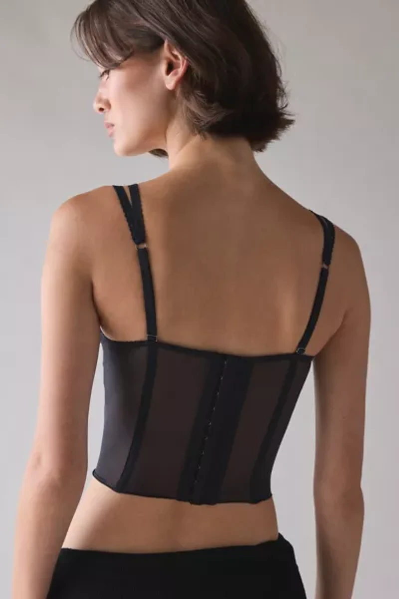 Out From Under Jazz Club Lace Trim Corset