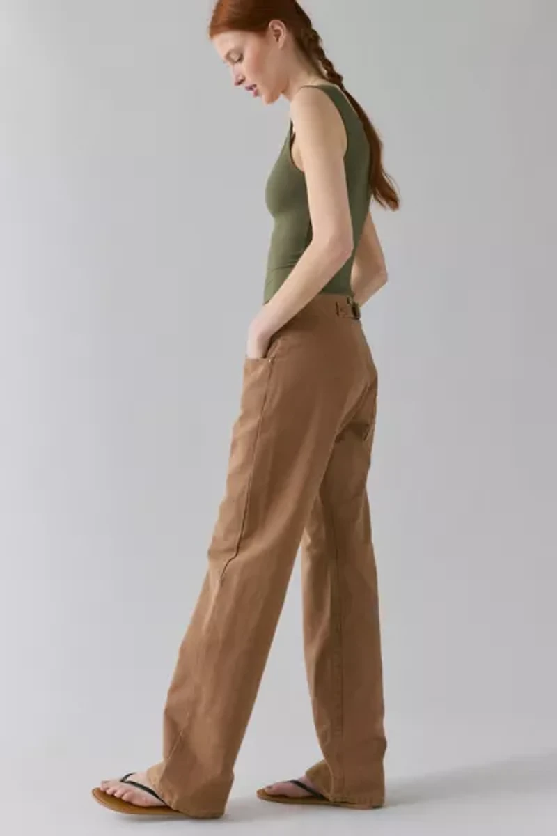 Vintage By UO Duck Canvas Adjustable Waist Pant