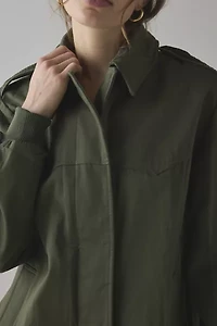 Vintage By UO Surplus Midi Trench Coat