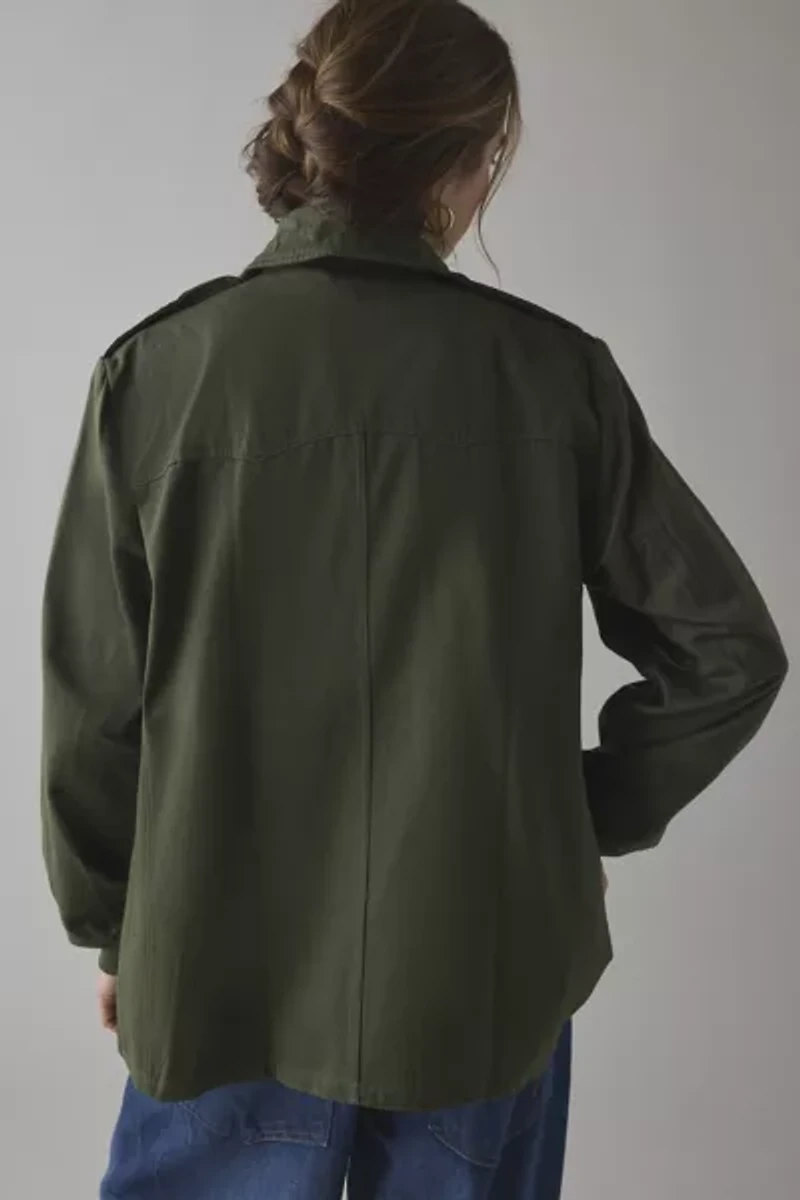 Vintage By UO Surplus Midi Trench Coat