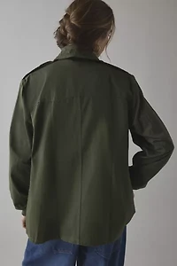 Vintage By UO Surplus Midi Trench Coat