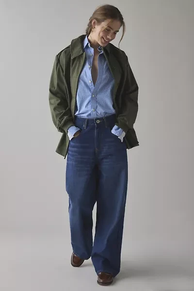 Vintage By UO Surplus Midi Trench Coat
