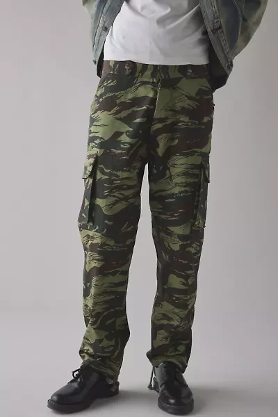Vintage By UO Brushstroke Camo Pant