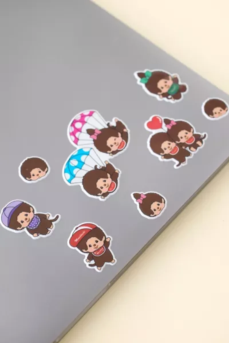 Monchhichi Puffy Sticker Sheet