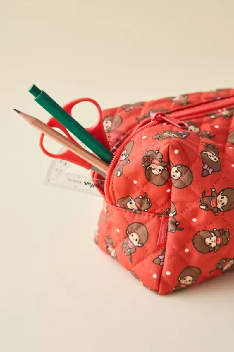 Monchhichi Quilted Pencil Case
