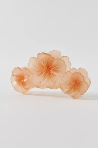 Triple Hibiscus Floral Claw Clip