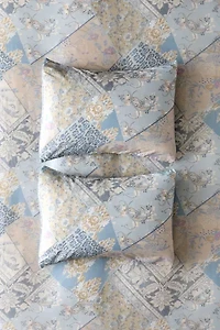 Melody Femme Printed Patchwork Sham Set