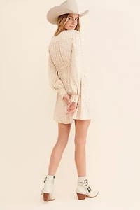 Asher Button-Front Dress