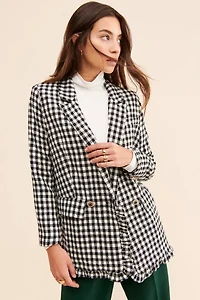 Sister Jane Postmark Ruffle Blazer