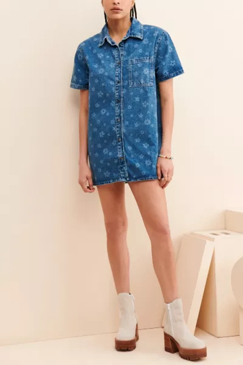 The Ragged Priest Route Denim Dress