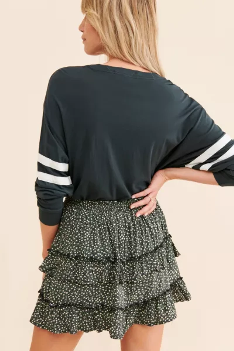 Dress Forum Juniper Tiered Mini Skirt
