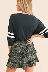 Dress Forum Juniper Tiered Mini Skirt