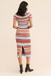 Kourt Rissa Striped Skirt
