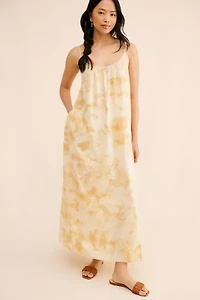 Vero Moda Waistless Printed Maxi Dress