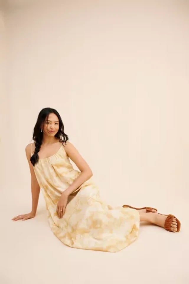 long sleeve maxi cream dress SAME Long Sleeve Cut Out Maxi Dress