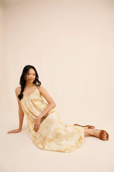 Vero Moda Waistless Printed Maxi Dress