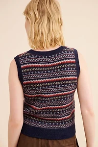 Dunst Patterned Knit Vest