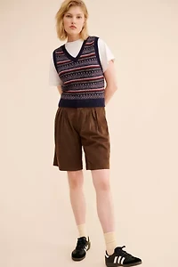 Dunst Patterned Knit Vest