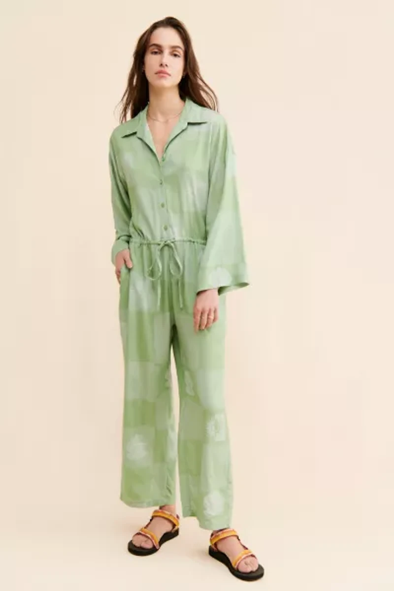Native Youth Umbra Printed Coveralls